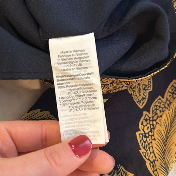 Long sleeve mock neck blouse from j crew - Picture 6 of 6